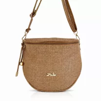 Zellia Női Oldaltáska Zlb12 Camel - Shimmer -