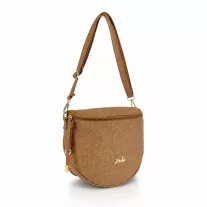 Zellia Női Oldaltáska Zlb12 Camel - Shimmer -