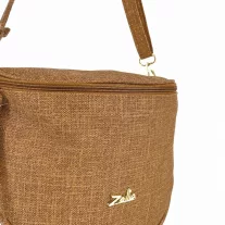 Zellia Női Oldaltáska Zlb12 Camel - Shimmer -