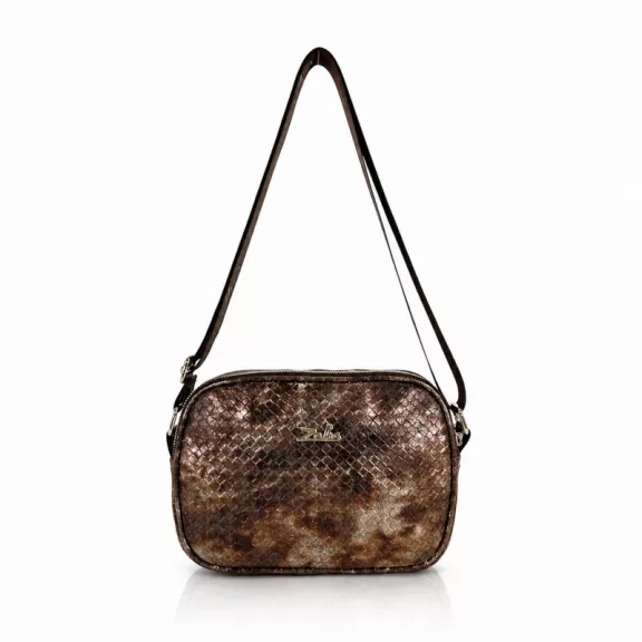 Zellia Női Oldaltáska Zlb172 Bronz - Mesh - Zellia Női Oldaltáska Zlb172 Bronz - Mesh -