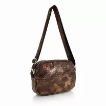 Zellia Női Oldaltáska Zlb172 Bronz - Mesh -