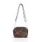 Zellia Női Oldaltáska Zlb202 Bronz -Mesh -