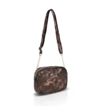 Zellia Női Oldaltáska Zlb202 Bronz -Mesh -
