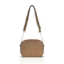 Zellia Női Oldaltáska Zlb202 Camel - Shimmer -