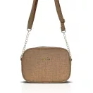 Zellia Női Oldaltáska Zlb202 Camel - Shimmer -
