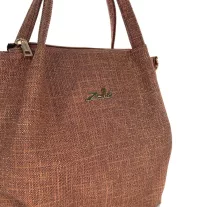 Zellia Női Válltáska Zlb324 Barna - Shimmer -