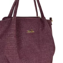 Zellia Női Válltáska Zlb324 Bordó - Shimmer -