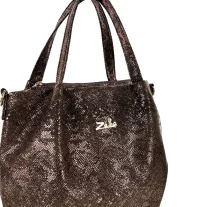 Zellia Női Válltáska Zlb324 Barna - Python -