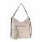 Zellia Női Válltáska/Hátizsáká Alakítható Zlb348 Beige-Arany - Bella -