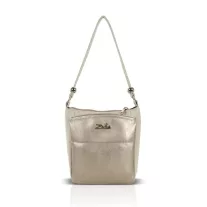 Zellia Női Oldaltáska Zlb361 Beige-Arany - Brw -