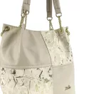 Zellia Női Válltáska ZLB377 Beige-Arany - Leaf -