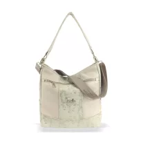 Zellia Női Válltáska ZLB399 Beige - D3 -