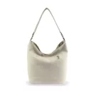 Zellia Női Válltáska ZLB401 Beige Matt - Krokkó -