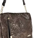 Zellia Női Válltáska Zlb424 Barna - Python -