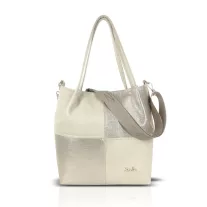 Zellia Női Válltáska Zlb449 Beige-Rosegold - Ch -