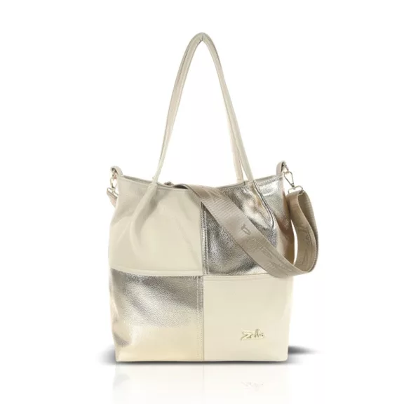 Zellia Női Válltáska Zlb449 Beige-Arany - Bari - Zellia Női Válltáska Zlb449 Beige-Arany - Bari -