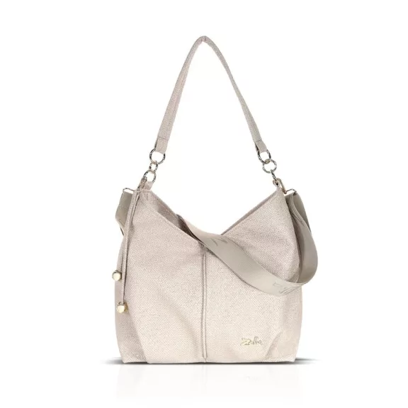 Zellia Női Válltáska ZLB471 Beige-Arany - Bella - Zellia Női Válltáska ZLB471 Beige-Arany - Bella -