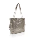 Zellia Női Válltáska Zlb474 Taupe-Arany