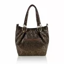 Zellia Női Válltáska Zlb475 Barna - Python -