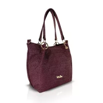 Zellia Női Válltáska Zlb475 Bordó - Shimmer -