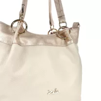 Zellia Női Válltáska Zlb475 Beige-Arany - Brw -