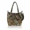 Zellia Női Válltáska Zlb475 Bronz-Ezüst - Python -