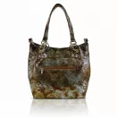Zellia Női Válltáska Zlb475 Bronz-Ezüst - Python -