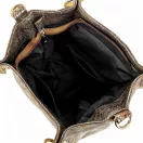 Zellia Női Válltáska Zlb475 Bronz-Ezüst - Python -