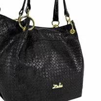 Zellia Női Válltáska Zlb475 Fekete - Mesh -