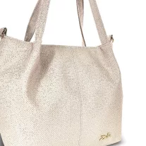 Zellia Női Válltáska ZLB481 Beige-Arany - Bella -