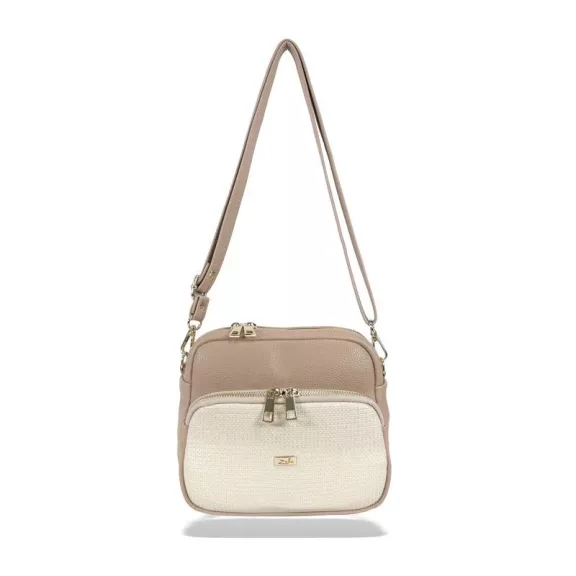 Zellia Női Oldaltáska Zvn24010 Beige-Arany - Csillámos - Zellia Női Oldaltáska Zvn24010 Beige-Arany - Csillámos -
