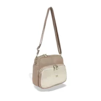 Zellia Női Oldaltáska Zvn24010 Beige-Arany - Csillámos -