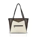 Zellia Női Válltáska ZVN26007 Barna-Beige