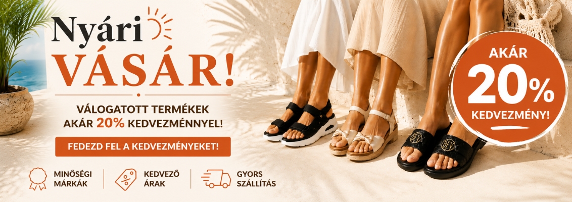 Nyári vásár a Sport Outlet Store-ban – Válogatott sport- és divatmárkák akár 20% kedvezménnyel!
