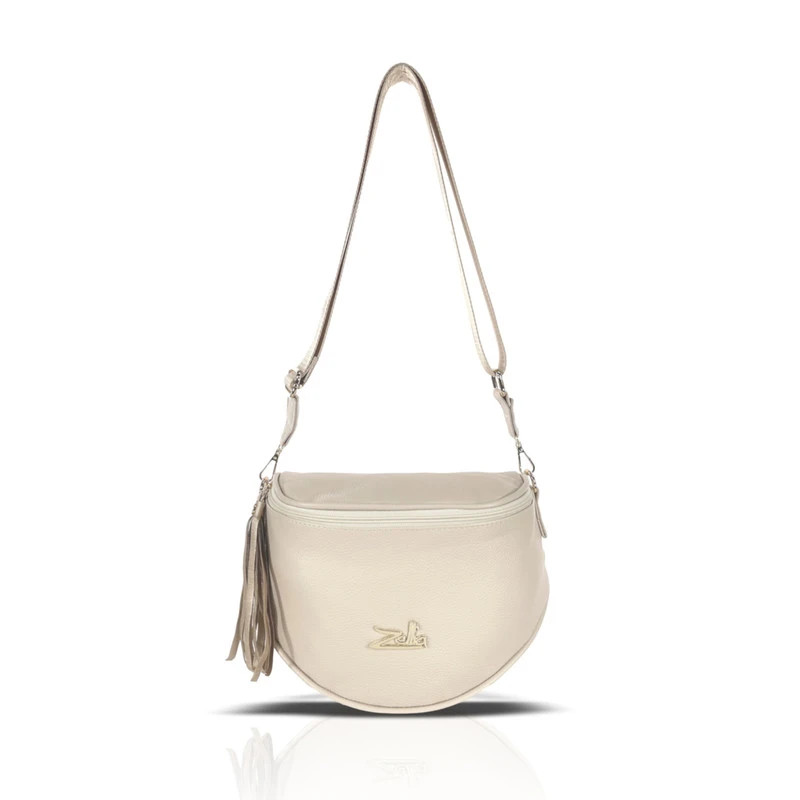 Zellia Női Oldaltáska 21028 Beige - Arany K.